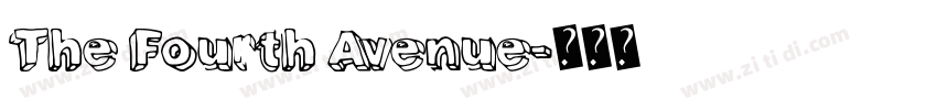 The Fourth Avenue字体转换